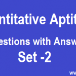 Quantitative Aptitude Quiz 2