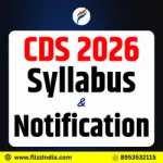 CDS 2026 Notification and Syllabus