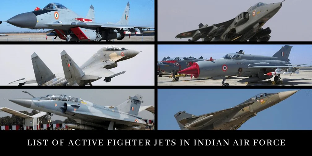 List of Indian Military Aircrafts: A Detailed Overview