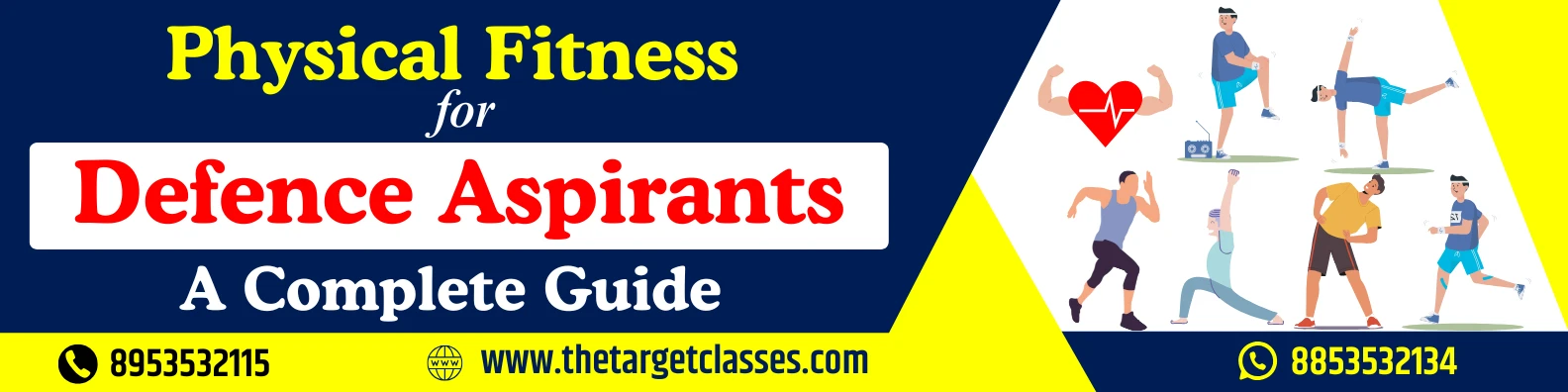 Physical Fitness for Defence Aspirants - Specially NDA & CDS Aspirants