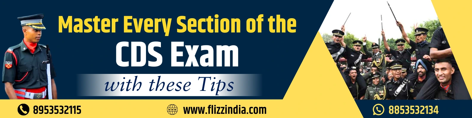 Master Every Section of the CDS Exam with these tips