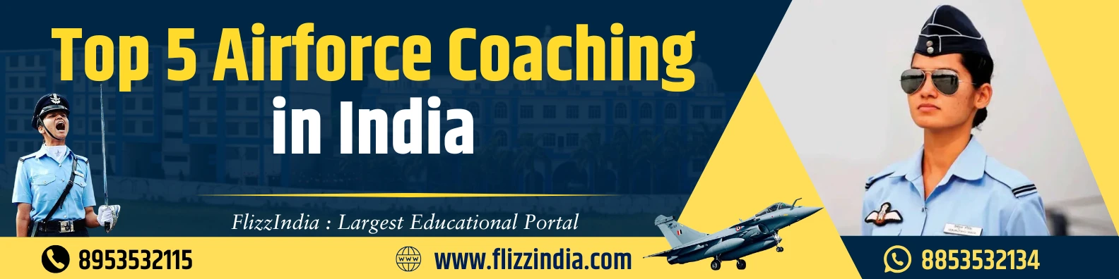Top 5 Airforce Coaching in India | Target Defence Academy